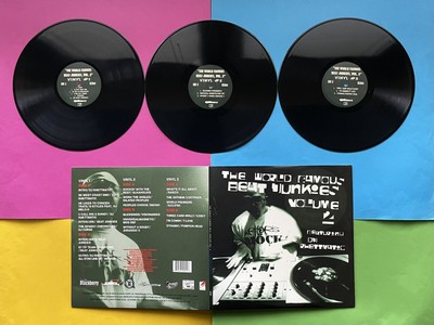 3x LP The World FAMOUS Beat JUNKIES 2 Vinyl FUNK Break HIP HOP Rap DJ RHETTMATIC