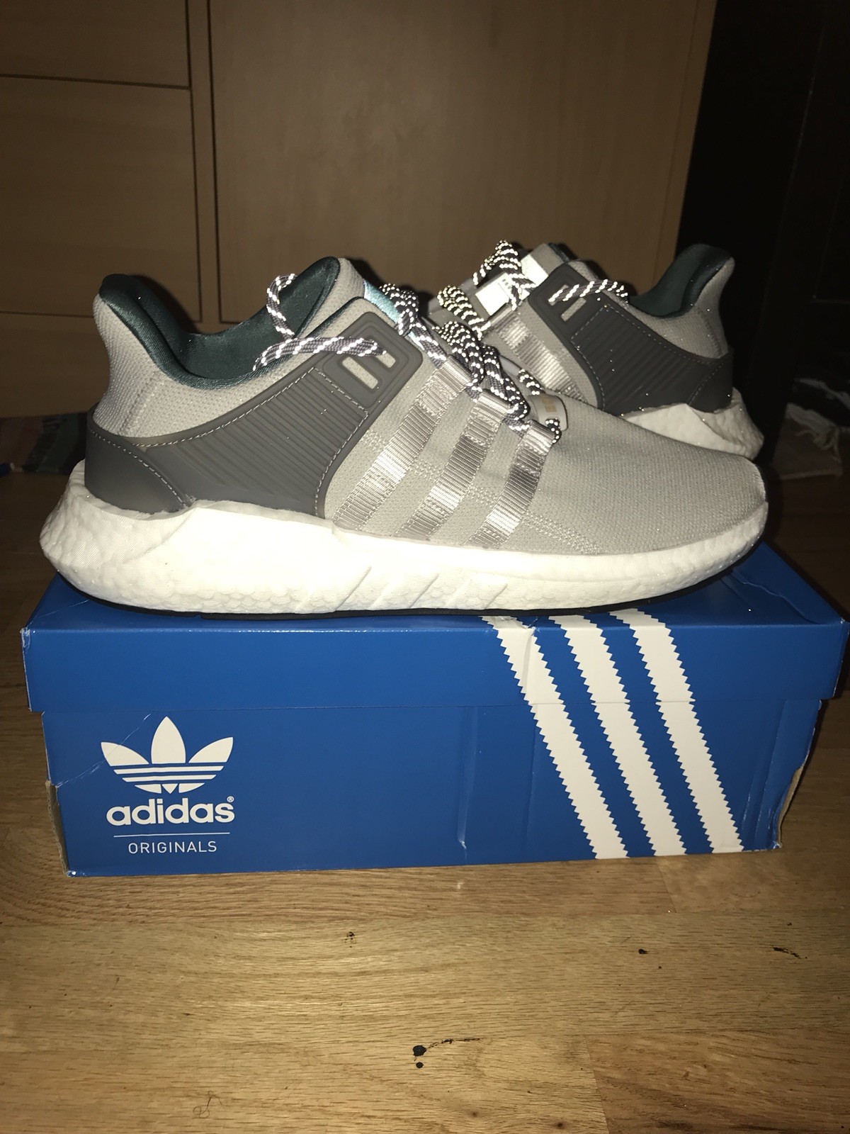 Adidas Grey EQT Support 93 17 shoes Men's 11 Adidas Grey EQT Support 93 17 shoes Men's 11