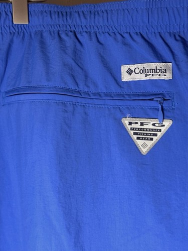Pantalones Cortos de Agua Columbia PFG Backcast III Talla 6X Omni-Sombra Azul Vivo - Imagen 7 de 8