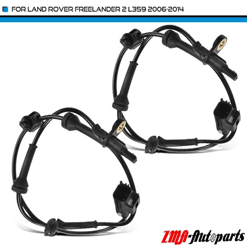 2x Rear Left and Right ABS Wheel Speed Sensors for Land Rover ...