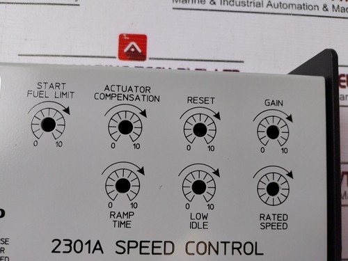 Woodward 2301A Speed Control 9907-014 Rev J 10-40VDC - Picture 9 of 14