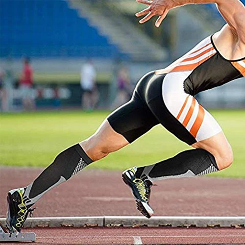 Kompressionsstrümpfe 30-40 mmhg kniehoch Laufen Sport Langstrümpfe Knöchel - Bild 11 von 25