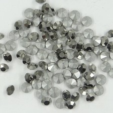 1100 SS34 CAD * 24 strass Swarovski fond conique 1100 SS34 (7,1mm) ARGENT DARK