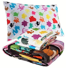 Pikachu "Kanto Favorites" Kids Reversible Bed Set-W558258132, AB076YJKD872