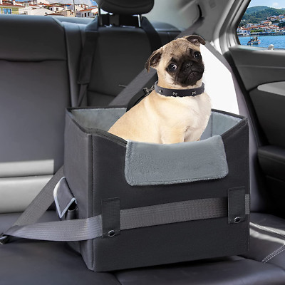 Elevated Dog Car Seat for Small Dogs, Small Dog Car Seat, Puppy