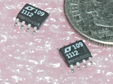 2 LT 1112 SMT SMD LOW POWER PICO AMP INPUT PRECISION DUAL OP AMP SOP8 SOP-8 USA