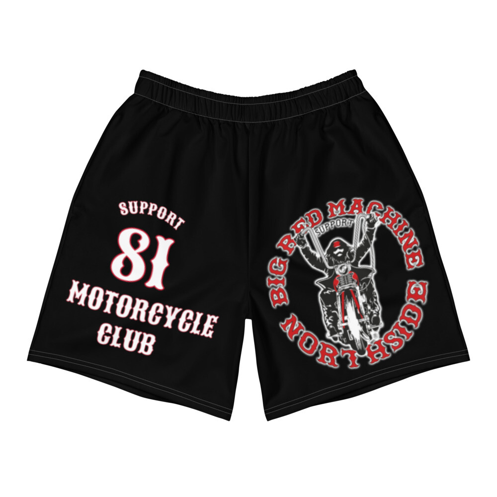 01 Hells Angels Support81 Men's Athletic Long Shorts black 5978