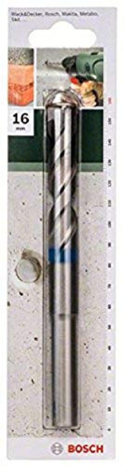 Punta Elicoidale Bosch 16mm per Calcestruzzo Duro - SDS Plus 160mm
