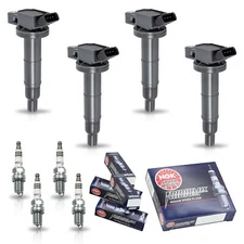 4 Ignition Coils & 4 NGK Iridium Spark Plugs for Scion tC 2005-2010 2.4L UF333