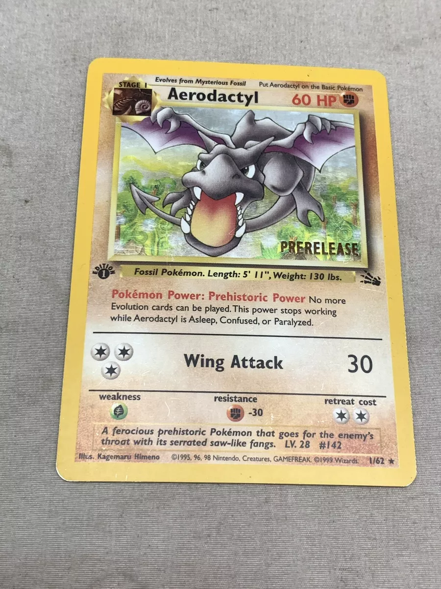 Aerodactyl: Pterosaurs  Fossil pokemon, Pokemon, Fossil