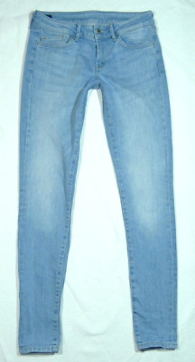 Pepe Jeans SKINNY Jeans Hose gr. W29 L32 Slim Blau 29in Damen Ladies Denim Pants