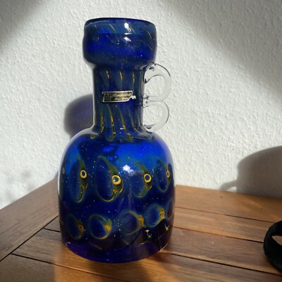 Kristallglas  Vase Fa. Eisch Frauenau