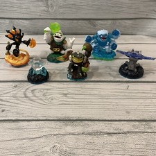 Lot of 6 Activision Giants Skylander Figures 2012-2014 Green Blue Base Loose   