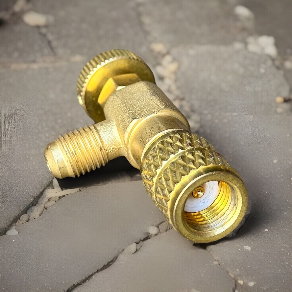 Mini Split Refrigerant Service Charging Shut Off Valve 5/16
