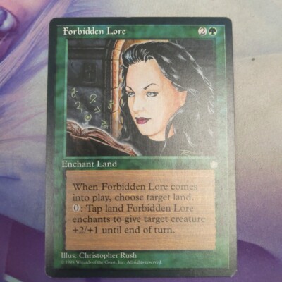 Magic The Gathering MTG Ice Age Forbidden Lore