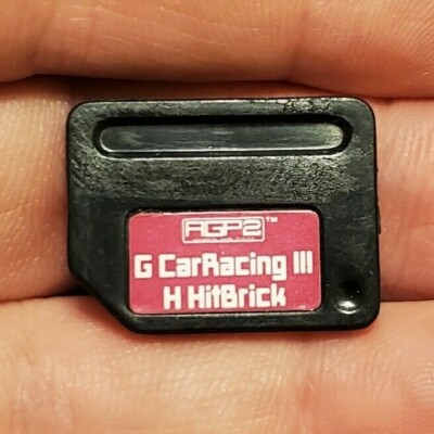 G Car Racing III & H Hit Brick (Advanced Game Player 2, AGP2) Cartridge Only