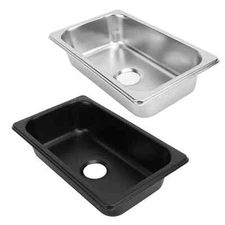Kitchen Sink Wash Basin Sink Kitchen Hand Wash Basin Sink with 40mm Sewer Outlet