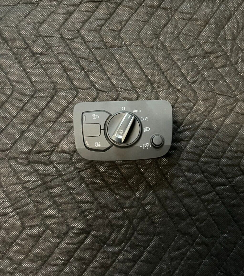 2017-2018 AUDI R8 V10 HEADLIGHT LIGHT CONTROL SWITCH OEM