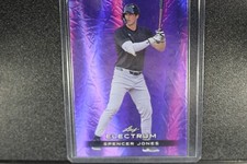 Spencer Jones  2024 Leaf Electrum Purple Foil /48