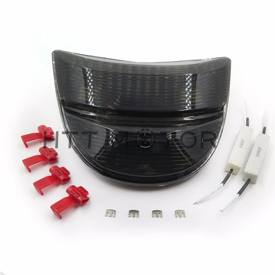 Luz trasera LED freno para 02-03 Honda CBR 954/CBR900RR/Fireblade/CBR954RR humo Foto 2 de 4