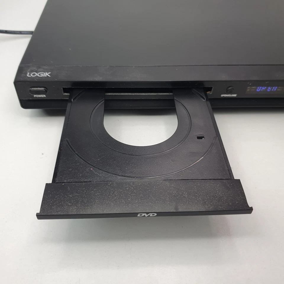 logik L2HDVD12 upscaling DVD player HDMI connection USB SD card reader tested. - Image 2 of 4