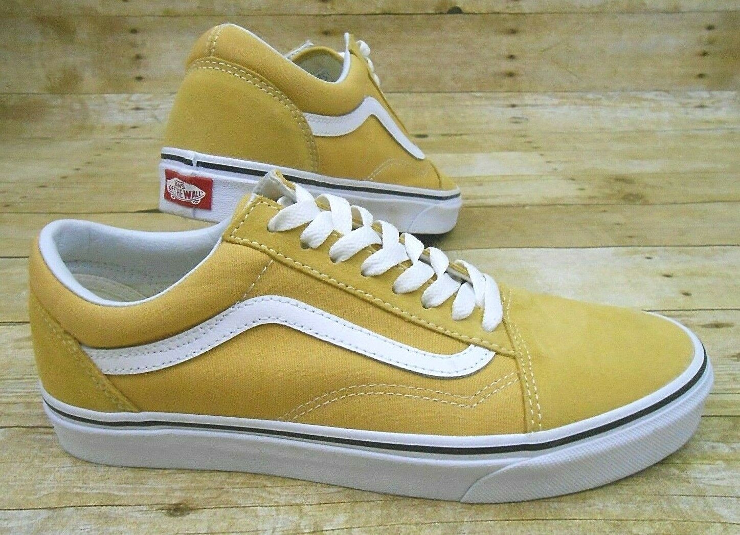 mens yellow vans