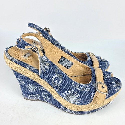 UGG Australia NOELLA Platform Peep Toe 
