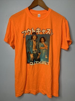 Outkast Photo Shirt Mens Sz S Orange 