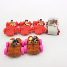 Vintage 90s McDonalds Toys Flintstones Cars Vehicles Mixed Lot Of 6 Fred Wilma