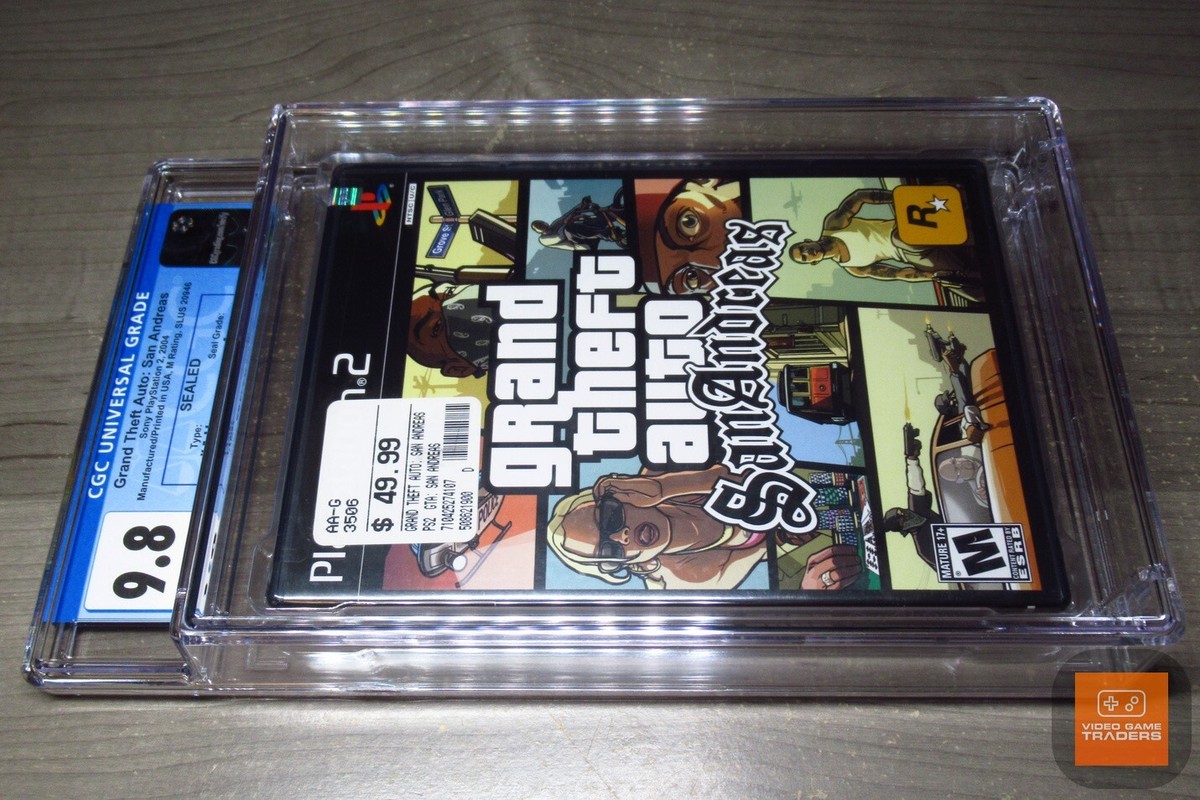 PS2  ＋（6タイトル) CGC 9.8 A+ - Grand Theft Auto: San Andreas PlayStation 2