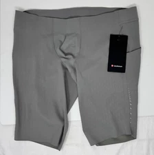Lululemon Men’s Senseknit Running Short 10" Size M  Gull Gray  Tight Fit