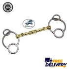 Waterford Universal Bit German Silver Mouthpiece 3 Ring & 2 Gag Jumping & Horse