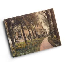 A6 PRINT - Vintage Cambridgeshire - The Church, Elsworth (b)