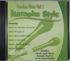 Gordon Mote Volume 1 Christian Karaoke Style NEW CD G Daywind 6 Songs