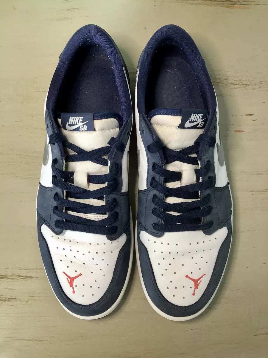 Size 12 - Jordan 1 Low SB x Eric Koston Midnight Navy 2019