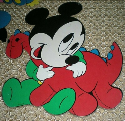 Vintage Disney Nursery Children's Room Wall Decorations Donald