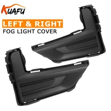 Front Bumper Fog Light Lamp Cover Grille Set For 17-20 Nissan Rogue Left & Right