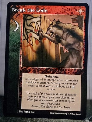 VTES | Break the Code | NoR V:TES Vampire the Eternal Struggle