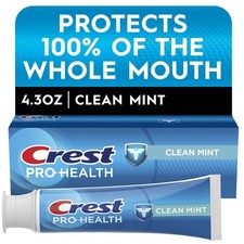 (2 Pack) Pro-Health Clean Mint Toothpaste (4.3Oz), Single 0.93 per gallon