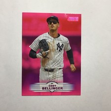 2025 Topps Stadium Club Cody Bellinger Pink Parallel #111 New York Yankee