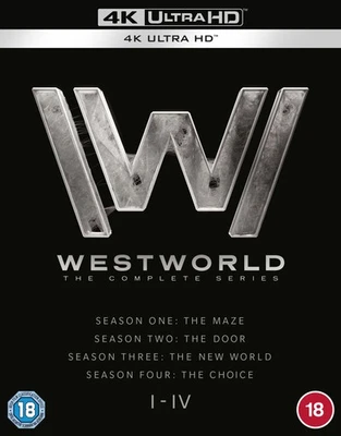 Westworld: The Complete Series (4K UHD Blu-ray) Ed Harris Aaron Paul (US IMPORT) - Image 1 of 2