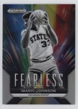 2024-25 Panini Prizm Draft Picks Fearless Silver Magic Johnson #13 HOF 1oc2