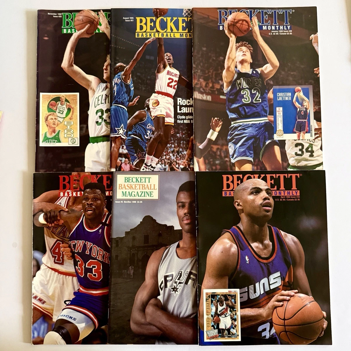 Beckett Basketball Price Guide In Vintage Sports Magazines for