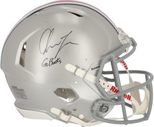 Chase Young Ohio State Buckeyes Signed Riddell Speed Authentic Helmet w/Insc