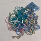 VINTAGE BEADED NECKLACE LOT Costume Jewelry Assortment Mixed Beads