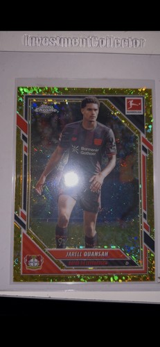 Jarell Quansah /50 Topps Chrome Bundesliga 2025/2026 Bayer 04 Leverkusen