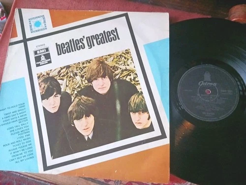 THE BEATLES  -     Beatles' Greatest,     RARE 1976 LP..... DECENT COPY