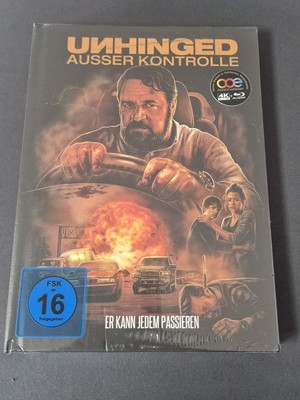 Unhinged: Ausser Kontrolle 4K UHD + blu-ray Mediabook - Limited Edition Neu Ovp