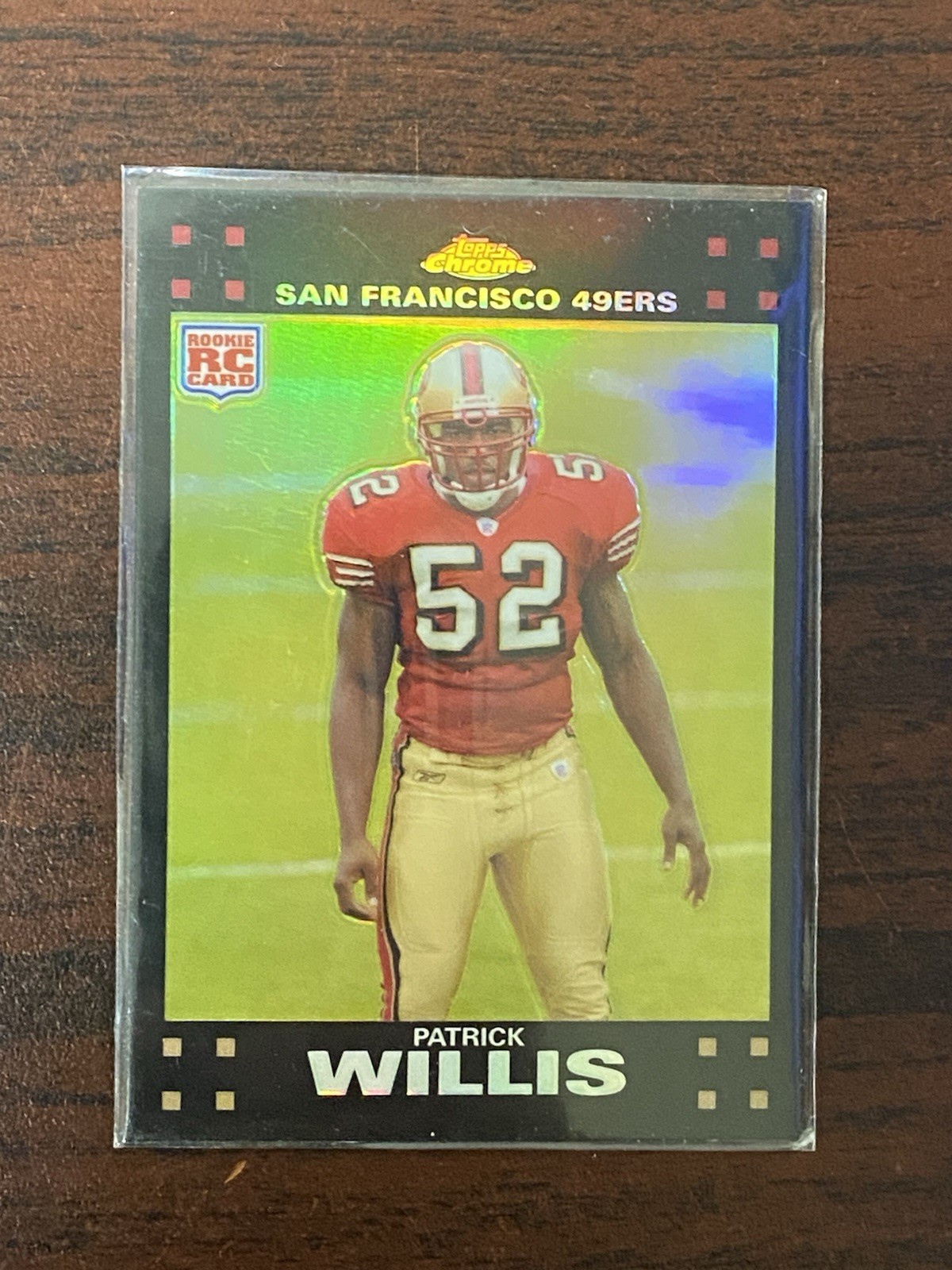 2007 Topps Chrome Patrick Willis Refractor #TC240 Rc
