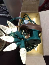 4 Sets of Warm White Christmas LED Lights, 60 Bulbs Each - Energy Efficient